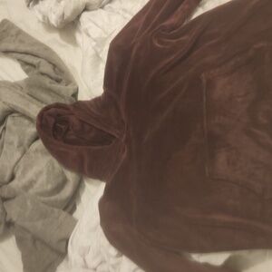 Purple Hoodie dress thingy